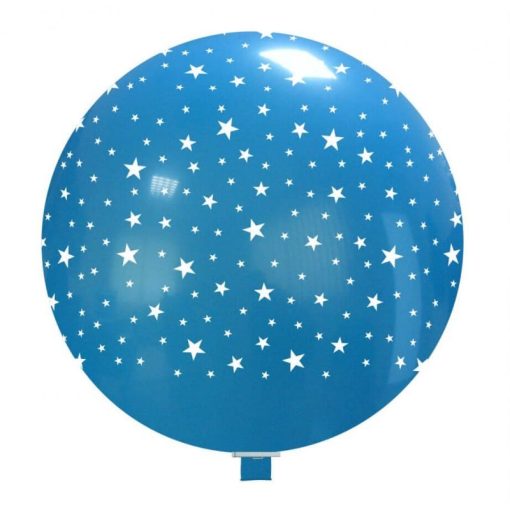 Palloncini Nascita Stelline bianche