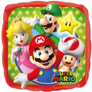 Palloncini mylar Personaggi Super Mario (18")