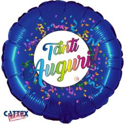 Palloni Mylar Decorati Varie Mylar - Tanti Auguri! (18”)