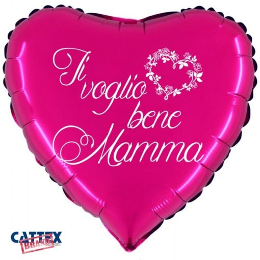 Palloncini mylar vari Ti voglio bene Mamma 18