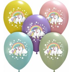 Palloncini varie - unicorno (7 colori)