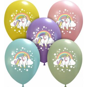 Palloncini varie - unicorno (7 colori)