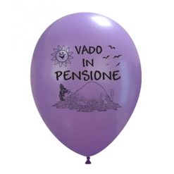 Palloncini festa - vado in pensione