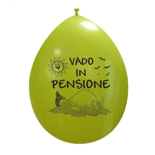 Palloncini varie vado in pensione