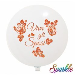 Palloncini Sposi - Viva Gli Sposi (Sparkle)