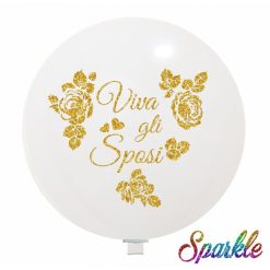 Palloncini Sposi - Viva Gli Sposi (Sparkle)