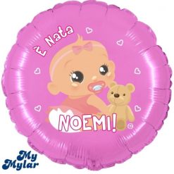 palloncini stampati nascita nata bimba 2